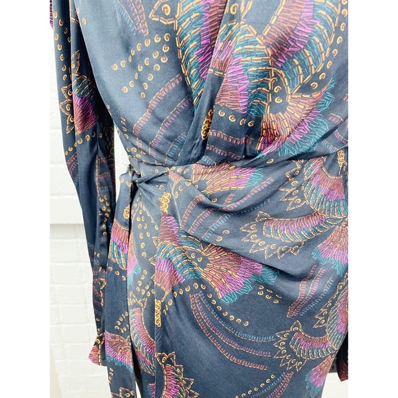 NWT Farm Rio Sequin Toucan Mini Dress - Picture 5 of 16